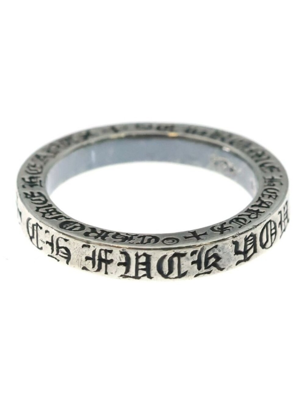 Chrome Hearts Spacer Fckyou Ring Silver